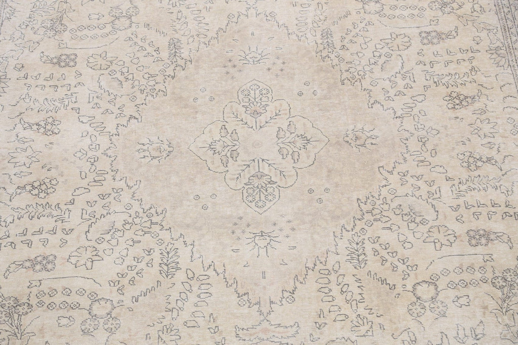 Floral Tabriz Persian Area Rug 10x13