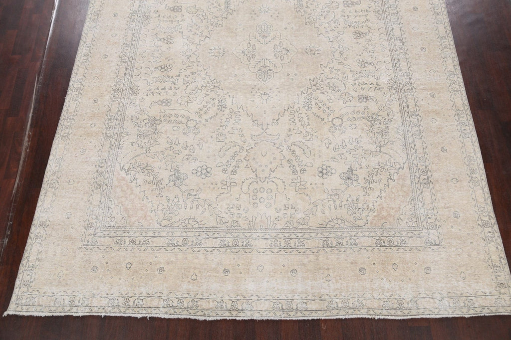 Floral Tabriz Persian Area Rug 10x13