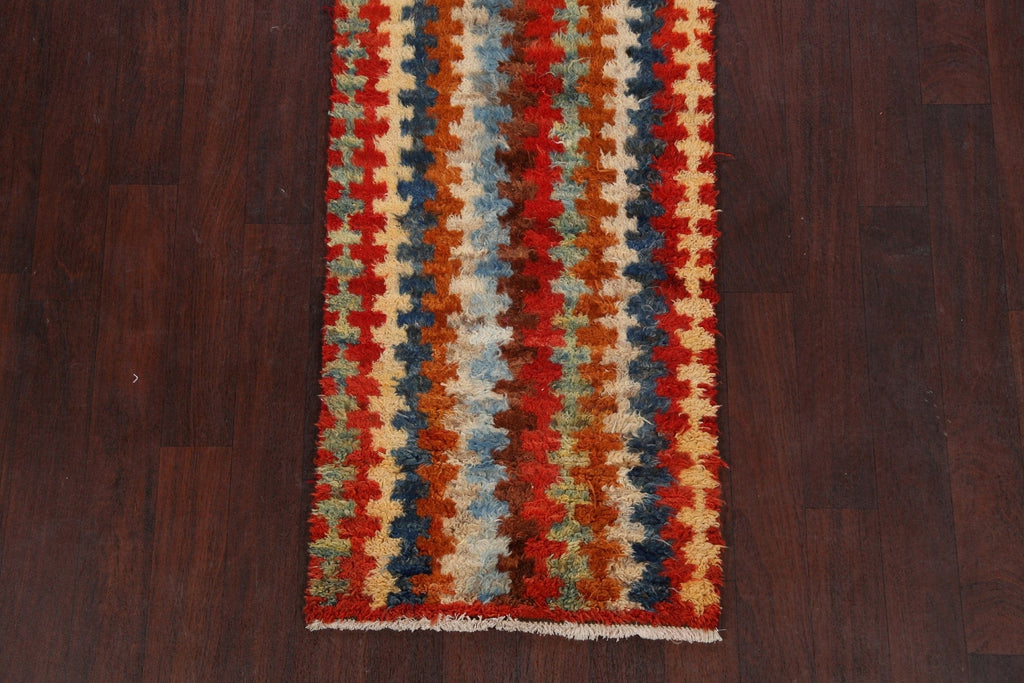 All-Over Moroccan Oriental Runner Rug 2x8