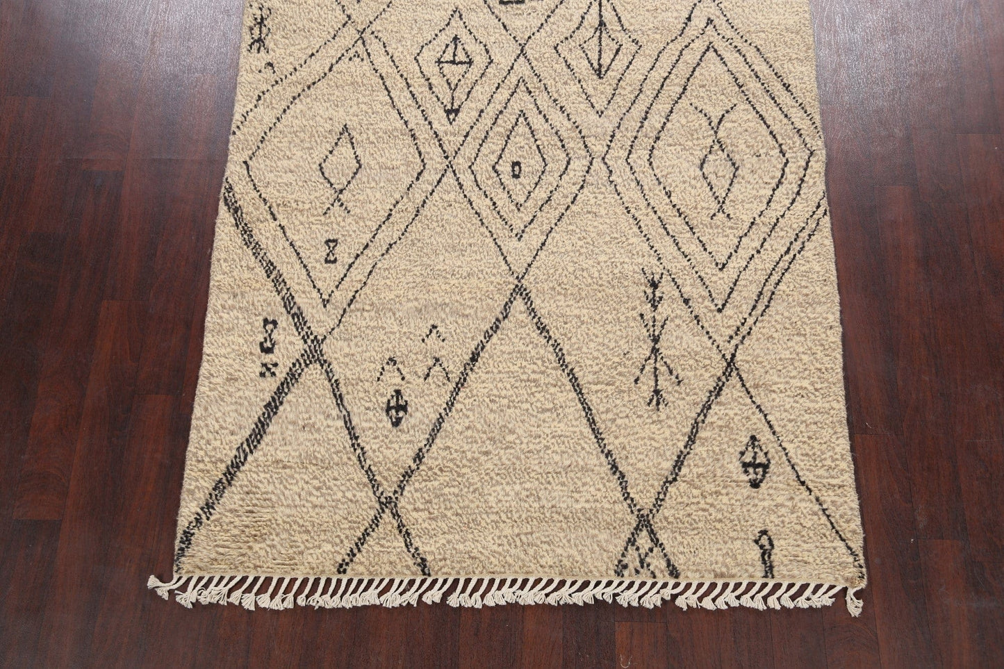 Tribal Moroccan Oriental Area Rug 6x8