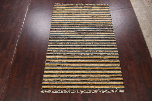 Stripe Moroccan Oriental Area Rug 6x9