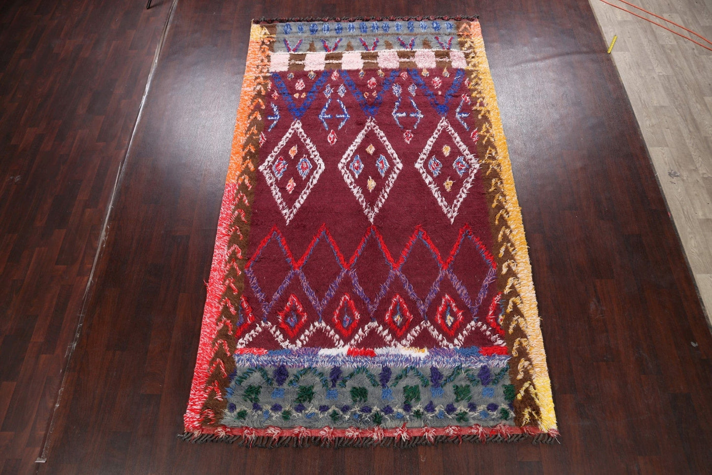 Tribal Moroccan Oriental Area Rug 6x10