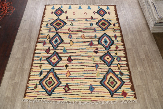 Tribal Moroccan Oriental Area Rug 8x10