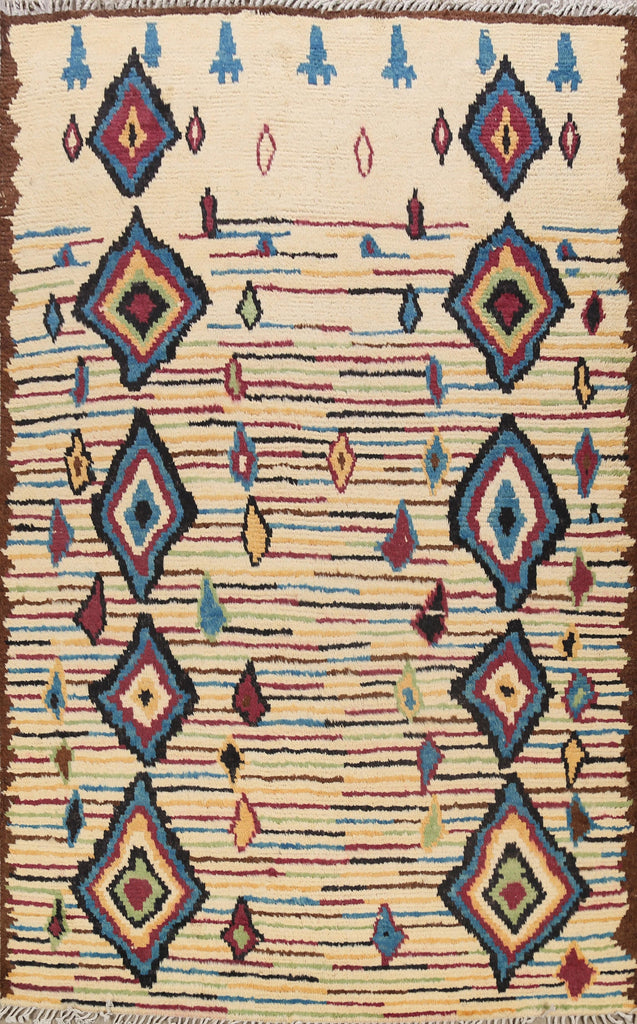 Tribal Moroccan Oriental Area Rug 8x10