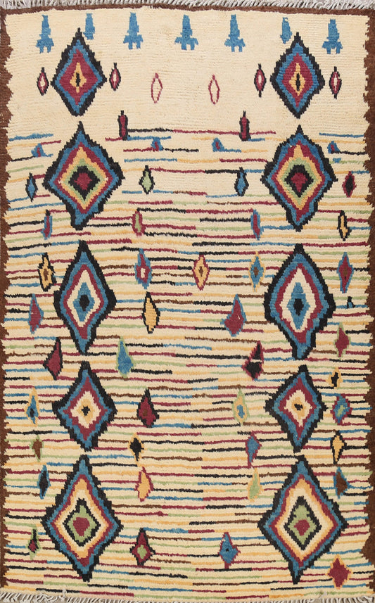 Tribal Moroccan Oriental Area Rug 8x10