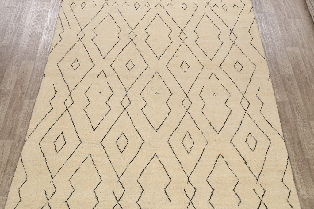 Geometric Modern Moroccan Oriental Area Rug 8x10