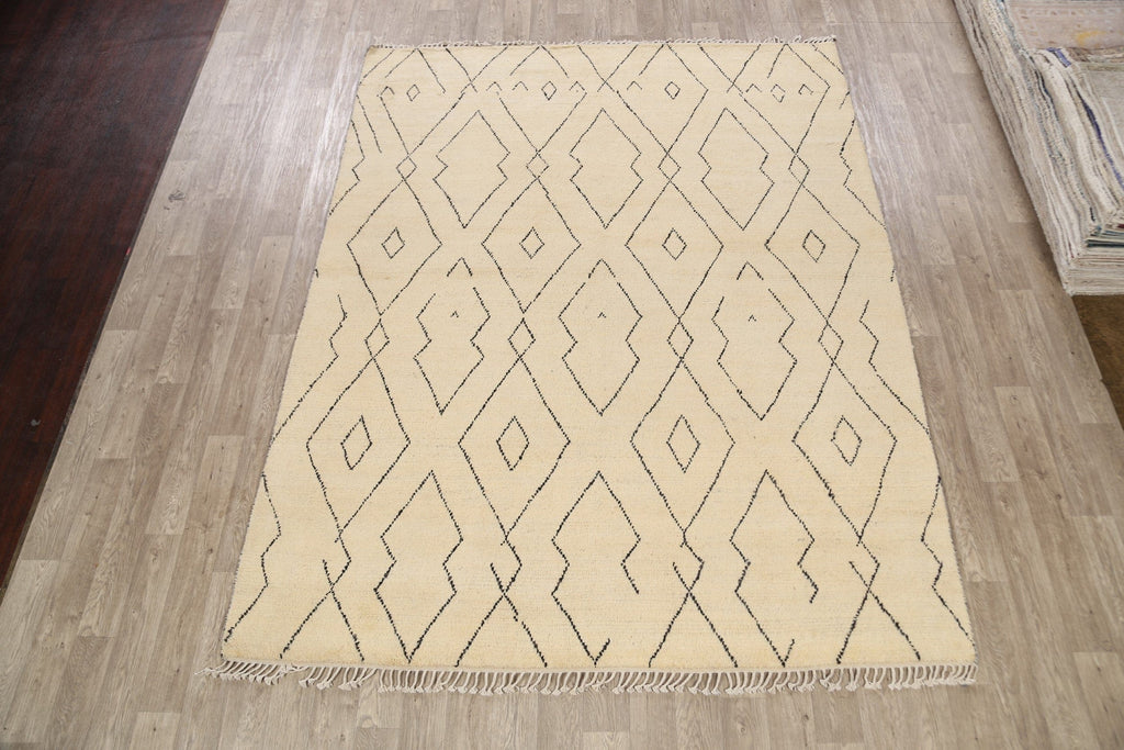 Geometric Modern Moroccan Oriental Area Rug 8x10