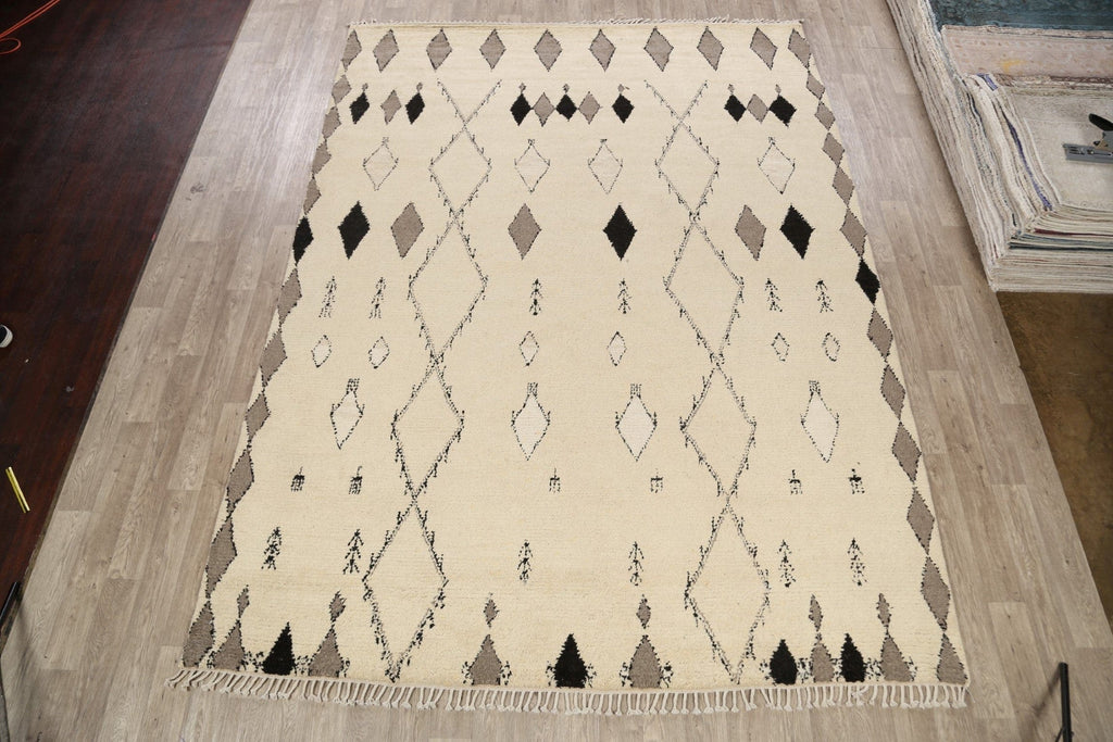 Trellis Moroccan Oriental Area Rug 9x12