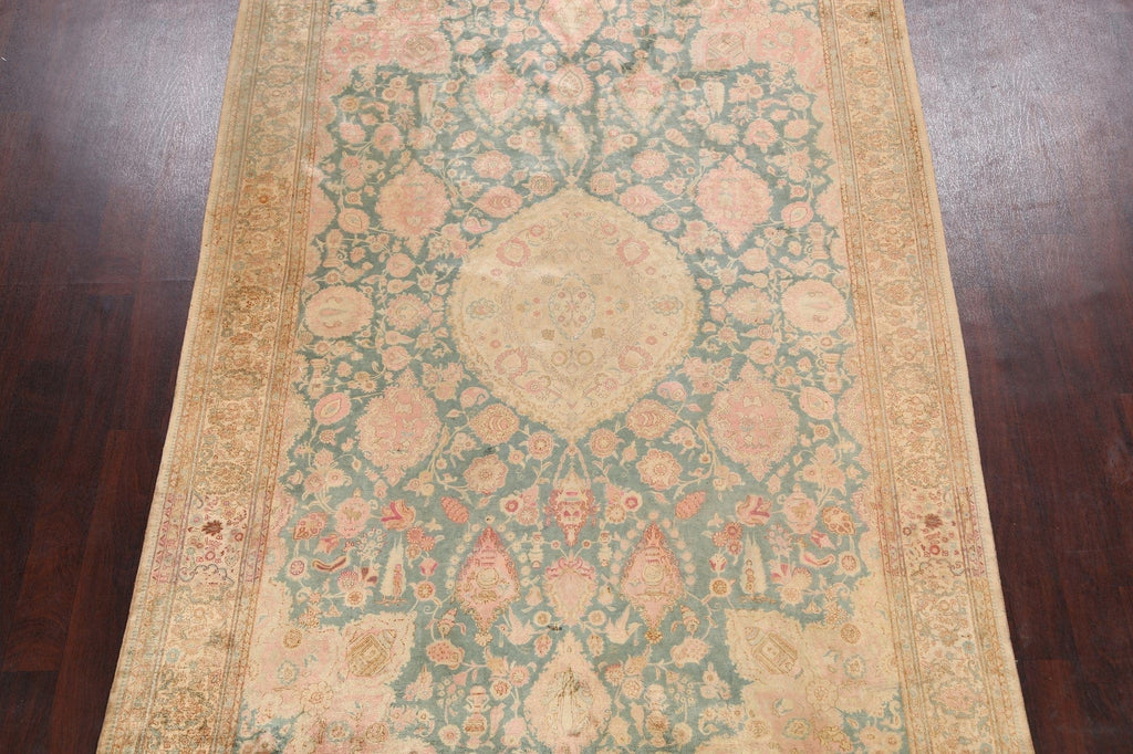 Pre-1900 Antique Vegetable Dye Hereke Oriental Area Rug 7x10