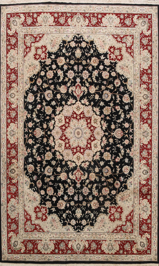 Floral Tabriz Oriental Area Rug 9x12