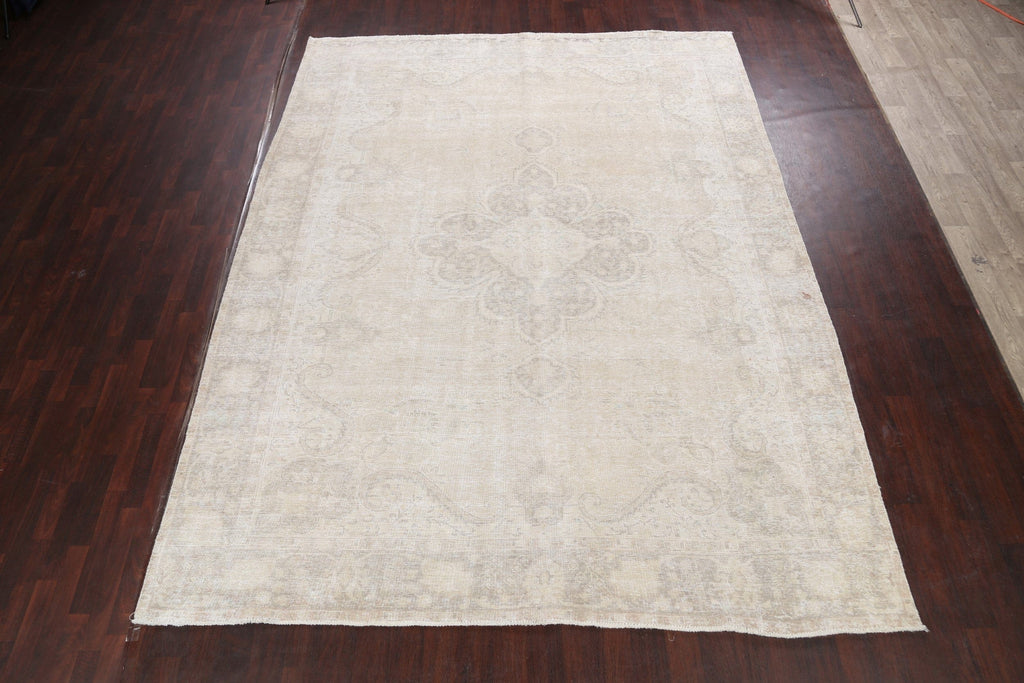 Antique Floral Tabriz Persian Area Rug 10x12