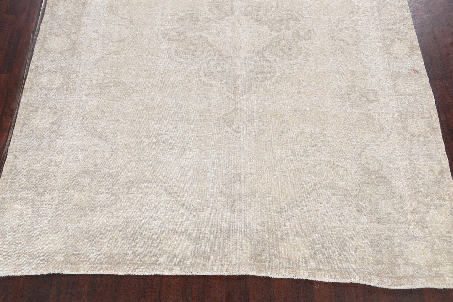 Antique Floral Tabriz Persian Area Rug 10x12