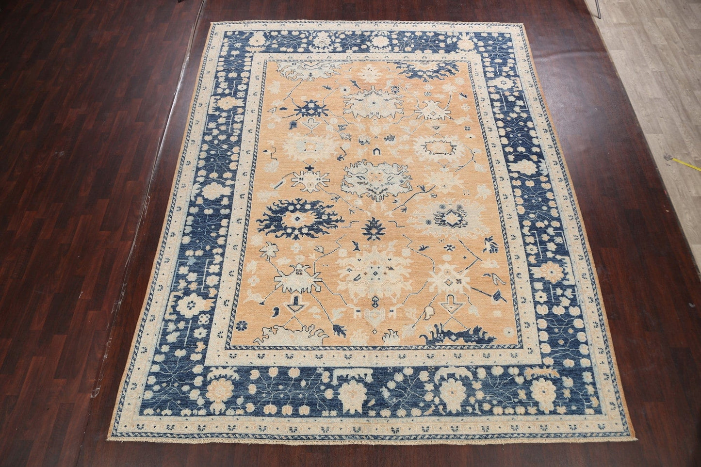 Floral Authentic Oushak Turkish Oriental Area Rug 9x12