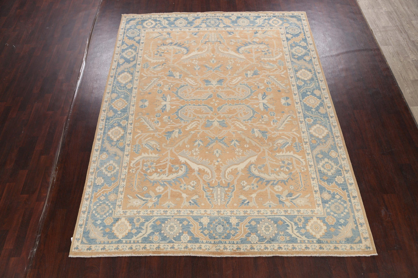 Geometric Authentic Oushak Turkish Oriental Area Rug 8x11