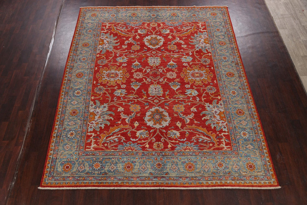 Floral Authentic Oushak Turkish Oriental Area Rug 9x10