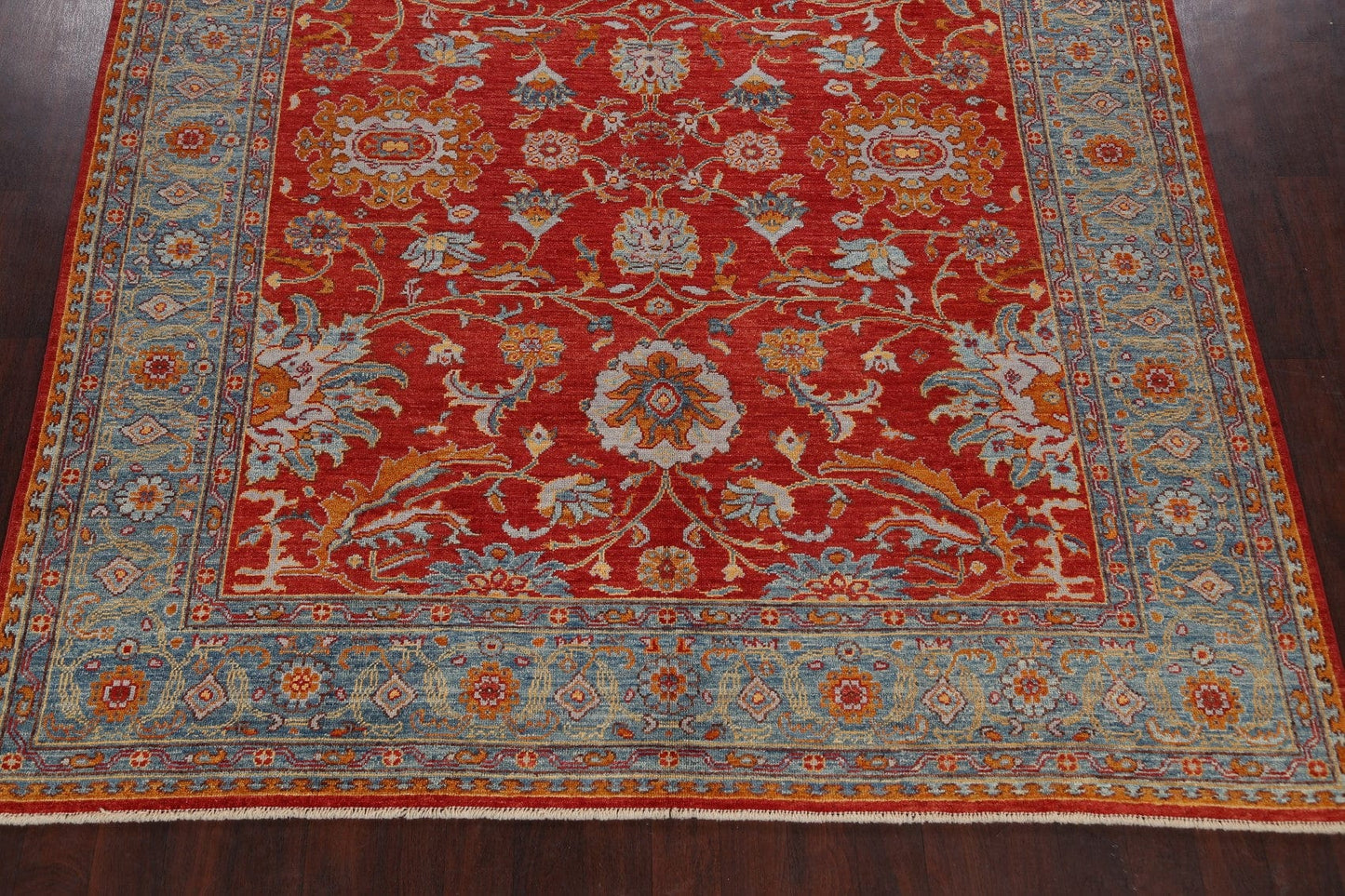 Floral Authentic Oushak Turkish Oriental Area Rug 9x10