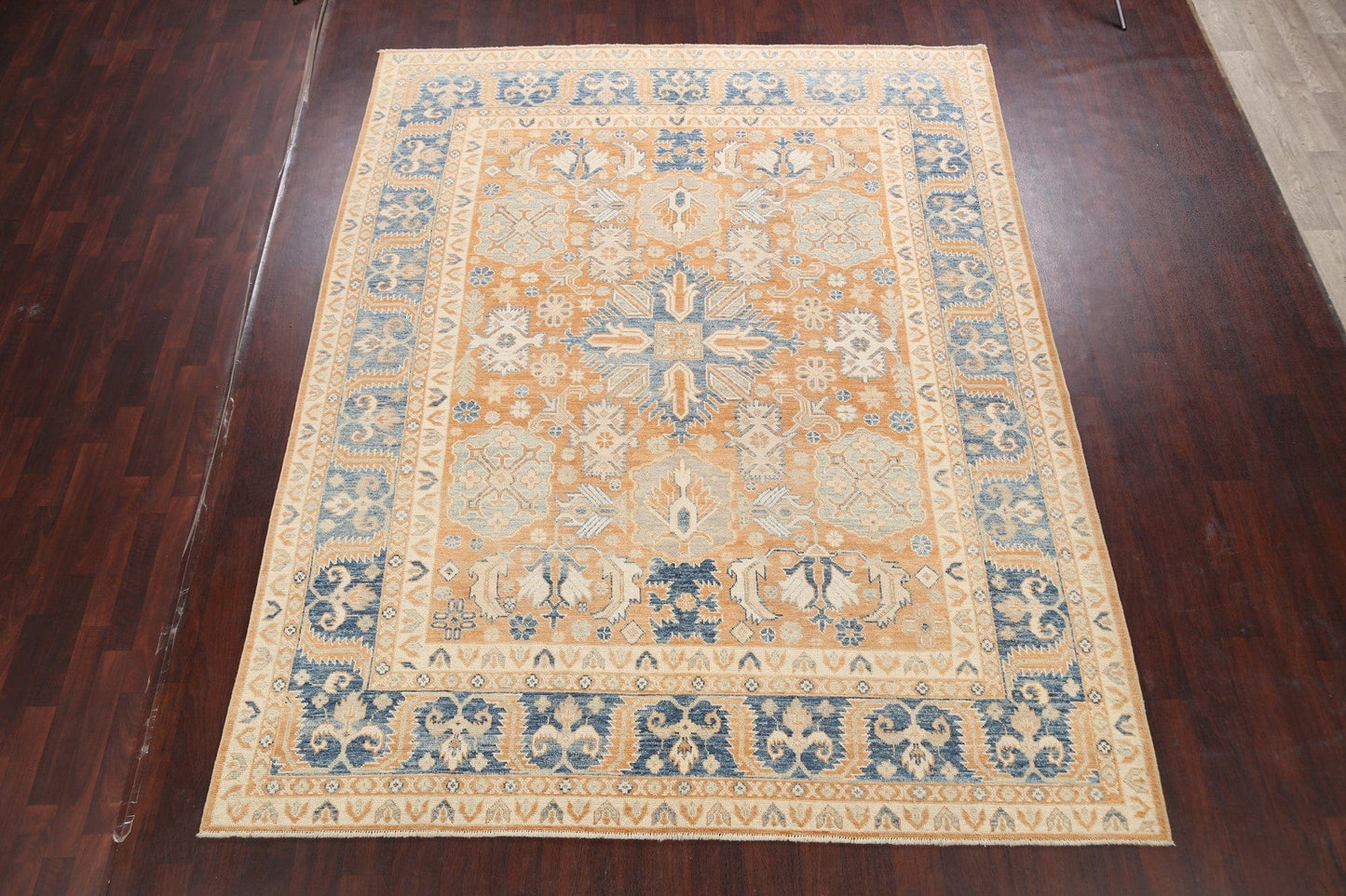 Geometric Khotan Oriental Area Rug 8x10