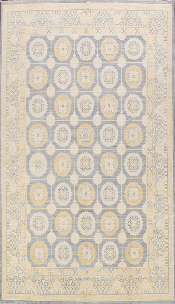 Geometric Khotan Oriental Area Rug 9x12