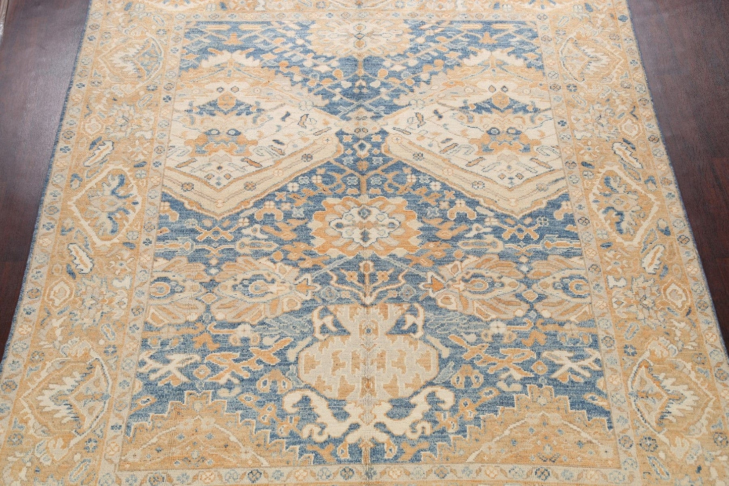 Geometric Khotan Oriental Area Rug 8x10