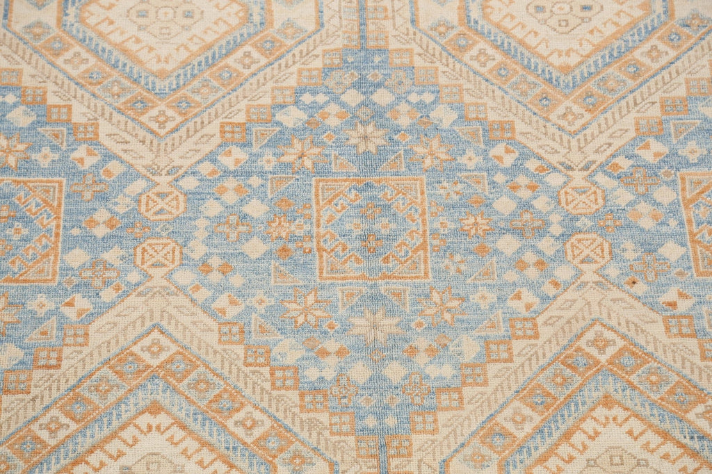 Geometric Khotan Oriental Area Rug 8x10