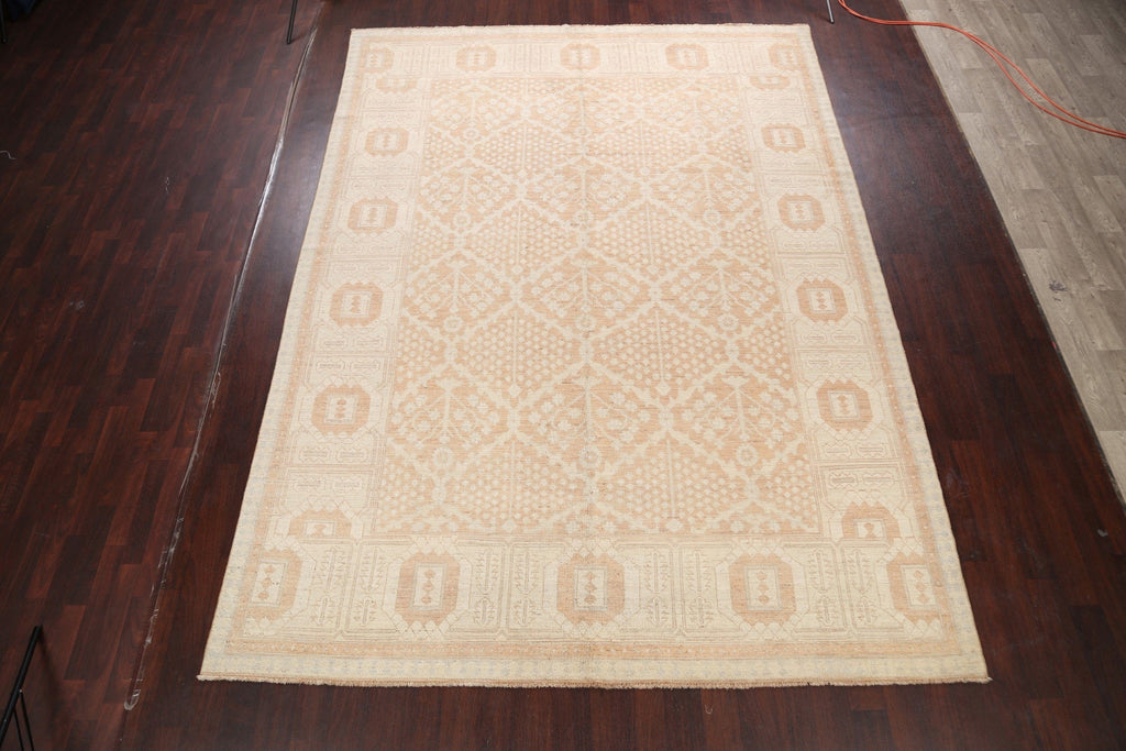 Geometric Khotan Oriental Area Rug 9x12