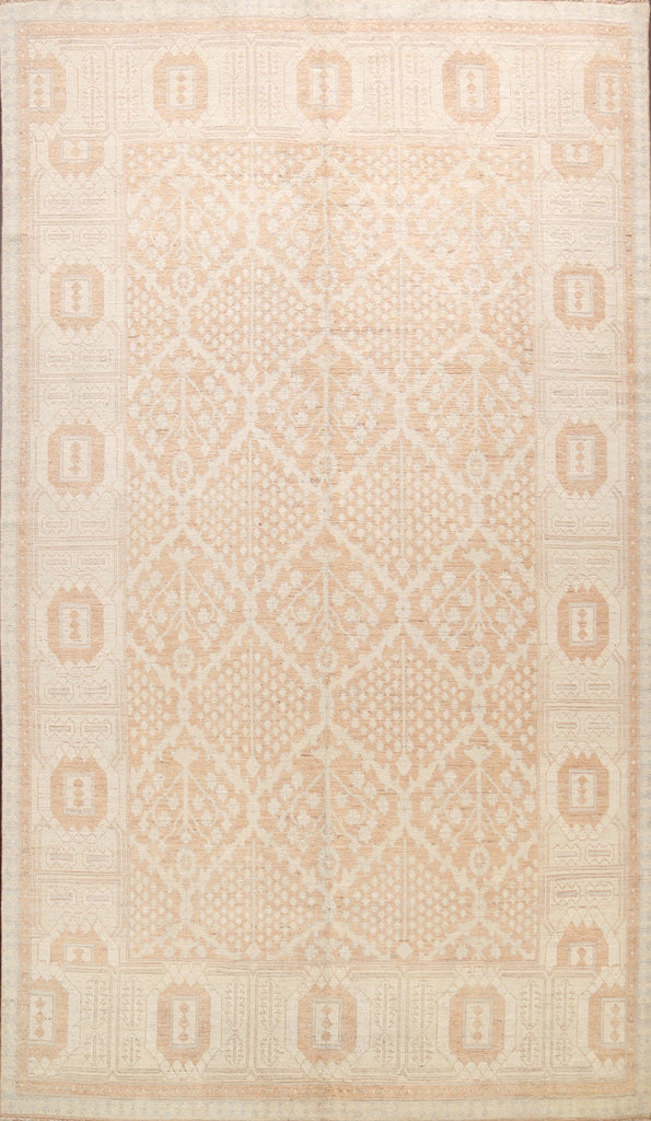 Geometric Khotan Oriental Area Rug 9x12