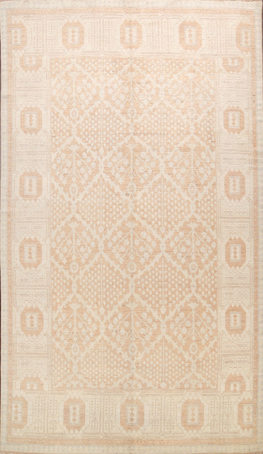 Geometric Khotan Oriental Area Rug 9x12