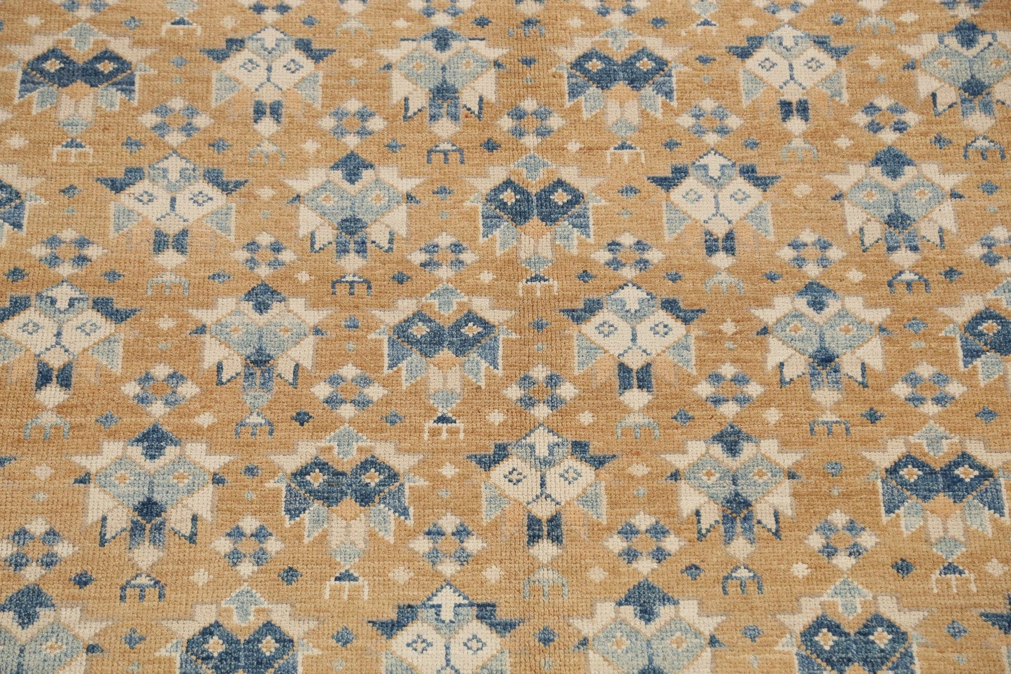 Geometric Khotan Oriental Area Rug 8x10