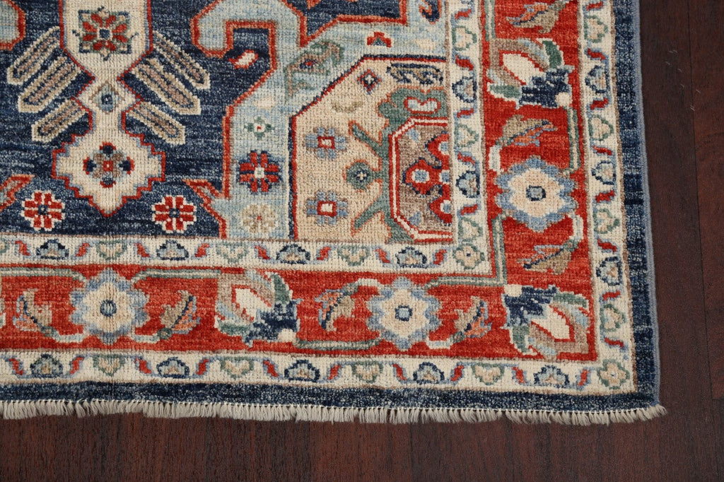 Geometric Khotan Oriental Area Rug 4x6