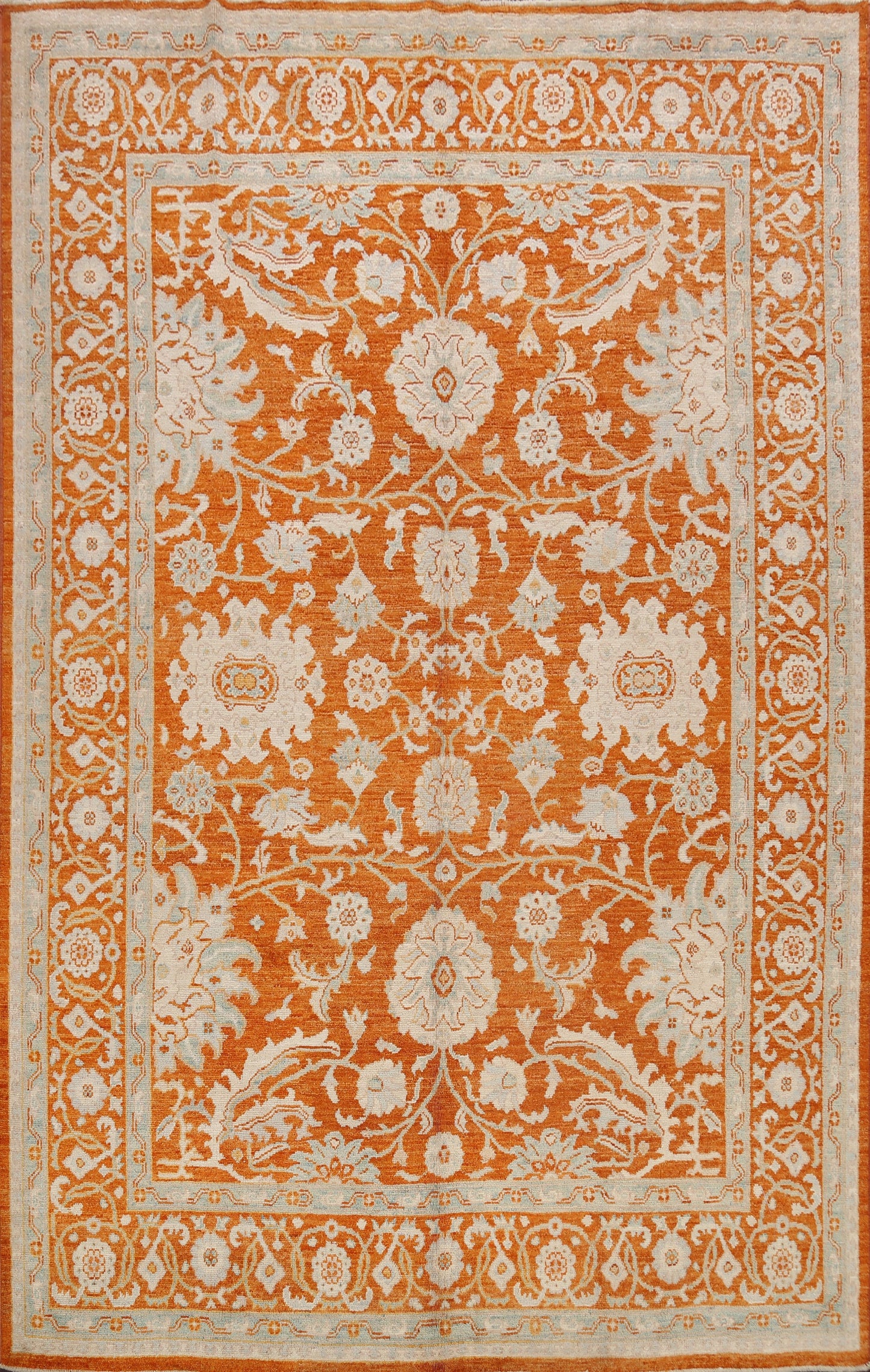 Floral Khotan Oriental Area Rug 9x10