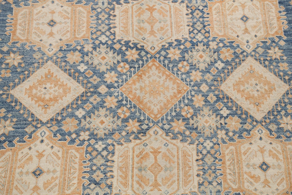 Geometric Khotan Oriental Area Rug 8x11