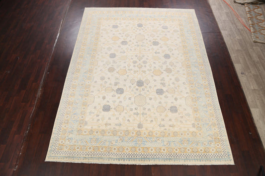 Geometric Khotan Oriental Area Rug 9x12