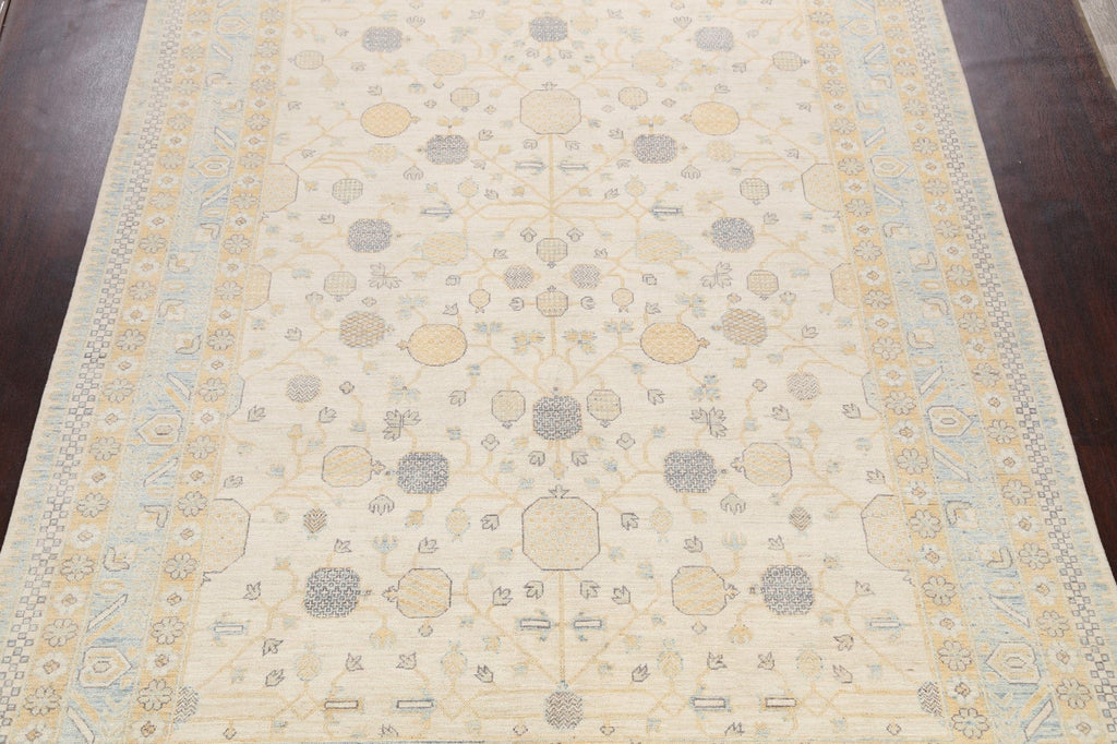 Geometric Khotan Oriental Area Rug 9x12