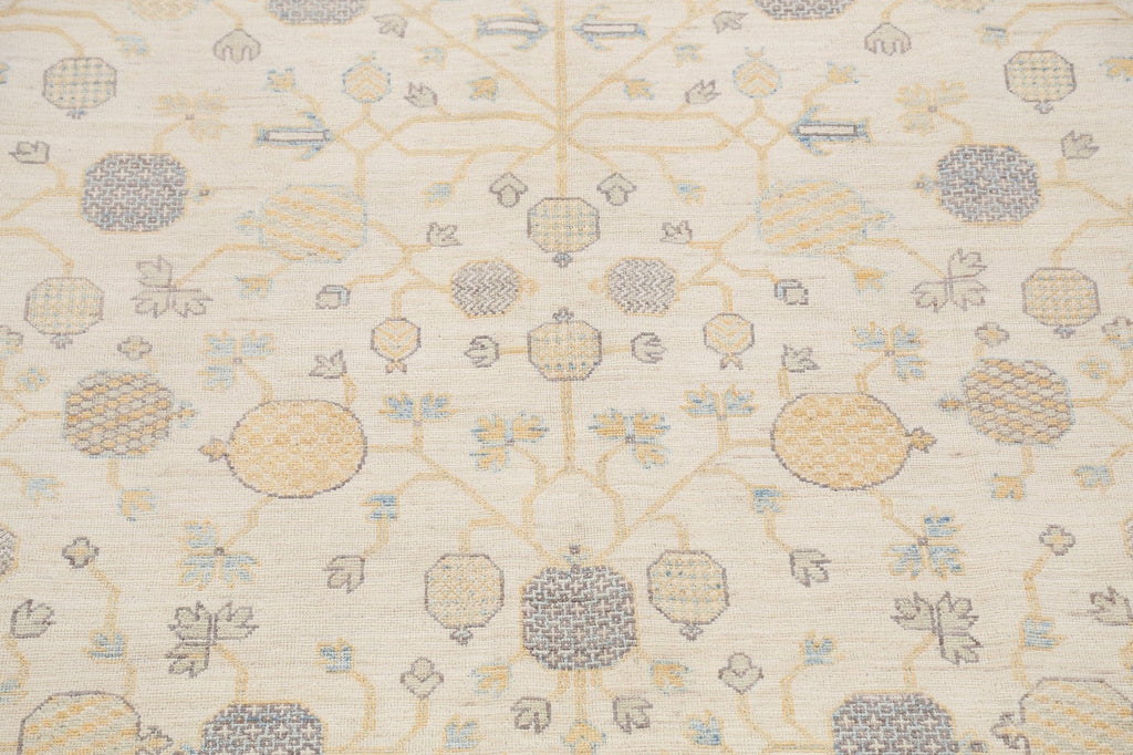 Geometric Khotan Oriental Area Rug 9x12