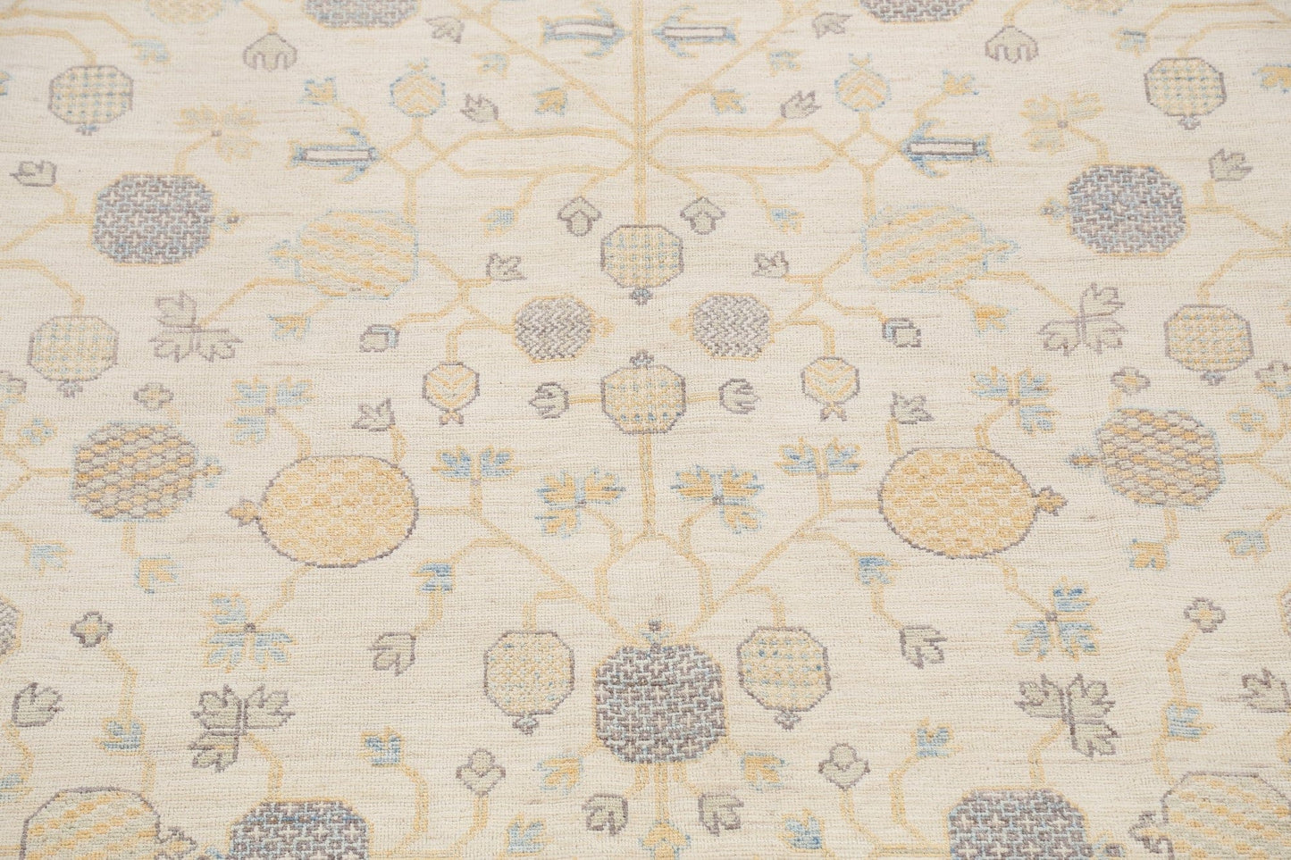 Geometric Khotan Oriental Area Rug 9x12