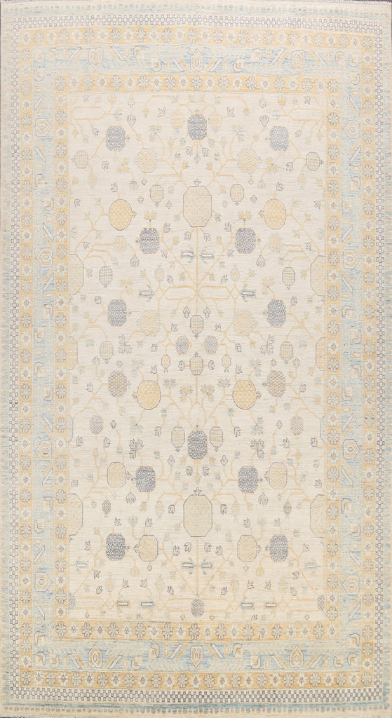 Geometric Khotan Oriental Area Rug 9x12