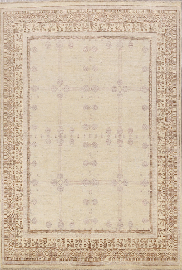 100% Vegetable Dye Khotan Oriental Area Rug 8x10