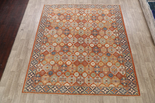 100% Vegetable Dye Khotan Oriental Area Rug 9x10