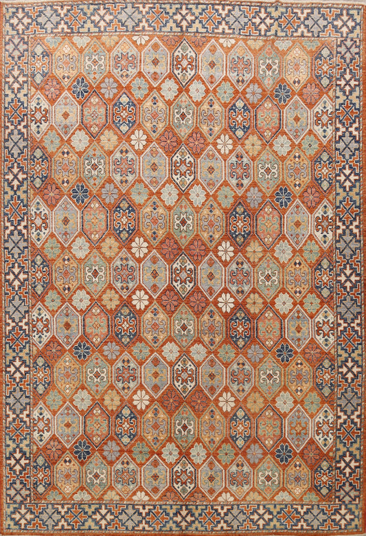 100% Vegetable Dye Khotan Oriental Area Rug 9x10