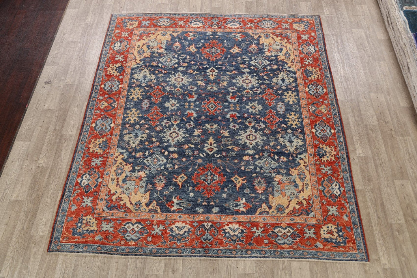 100% Vegetable Dye Khotan Oriental Area Rug 9x10