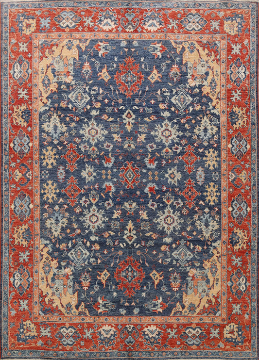 100% Vegetable Dye Khotan Oriental Area Rug 9x10