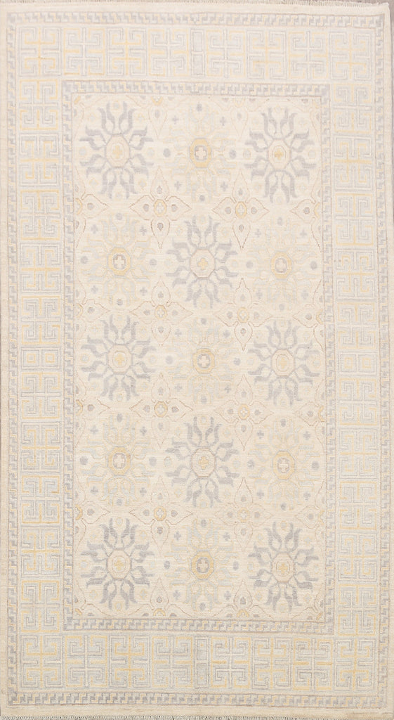 100% Vegetable Dye Khotan Oriental Area Rug 6x9