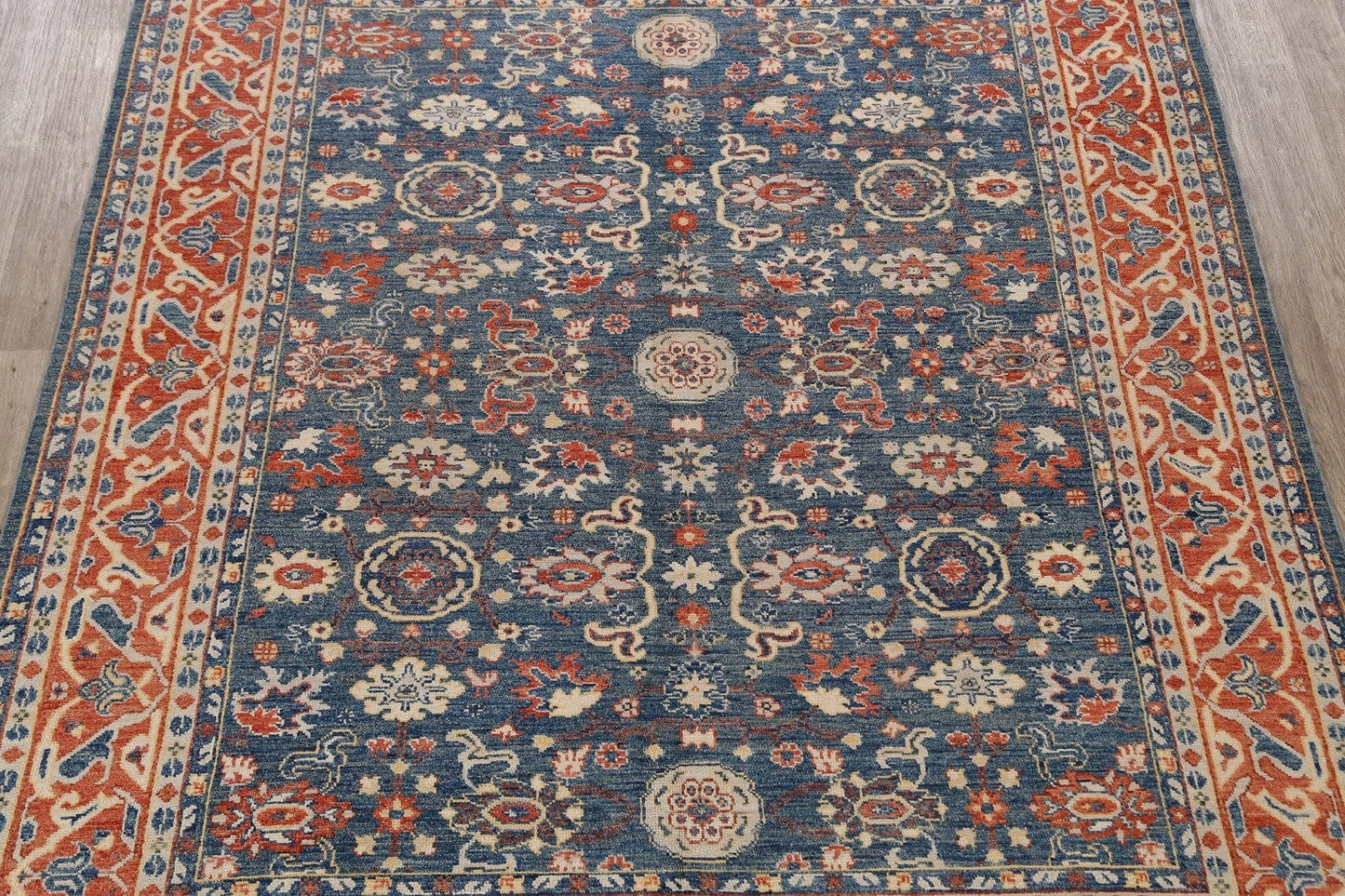 100% Vegetable Dye Khotan Oriental Area Rug 9x10