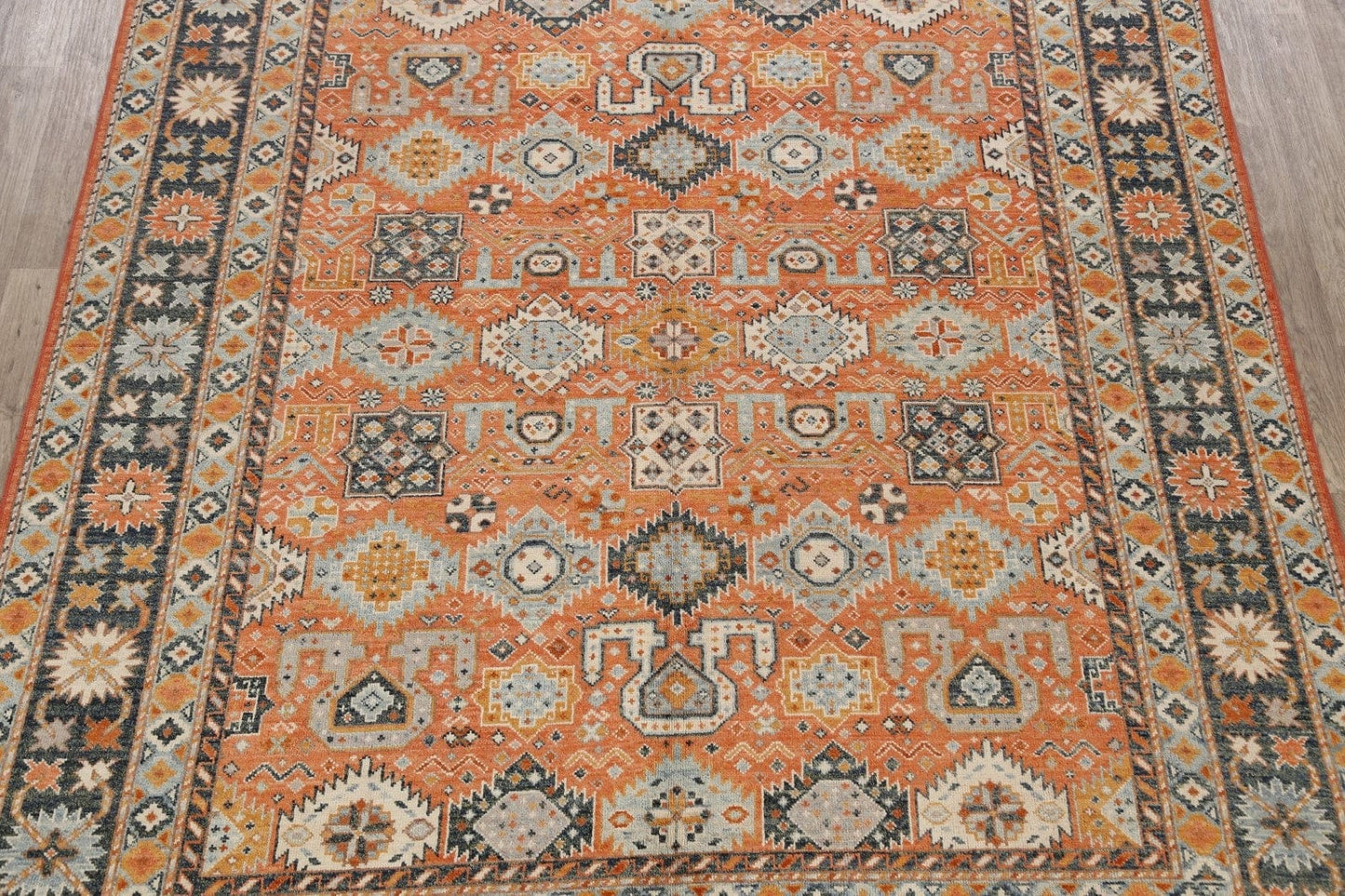 100% Vegetable Dye Khotan Oriental Area Rug 9x10