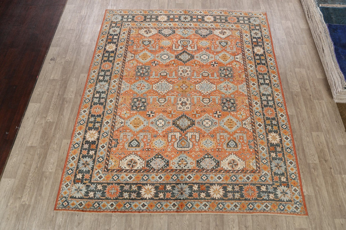 100% Vegetable Dye Khotan Oriental Area Rug 9x10