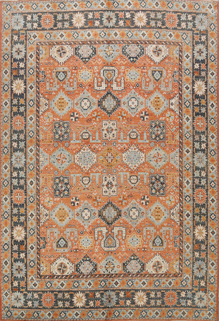 100% Vegetable Dye Khotan Oriental Area Rug 9x10