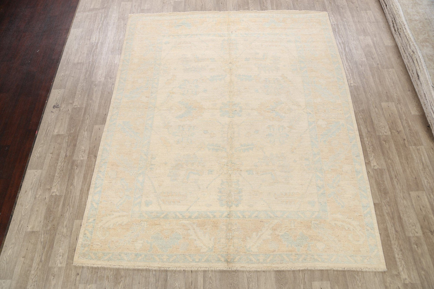 Muted 100% Vegetable Dye Khotan Oriental Area Rug 8x10