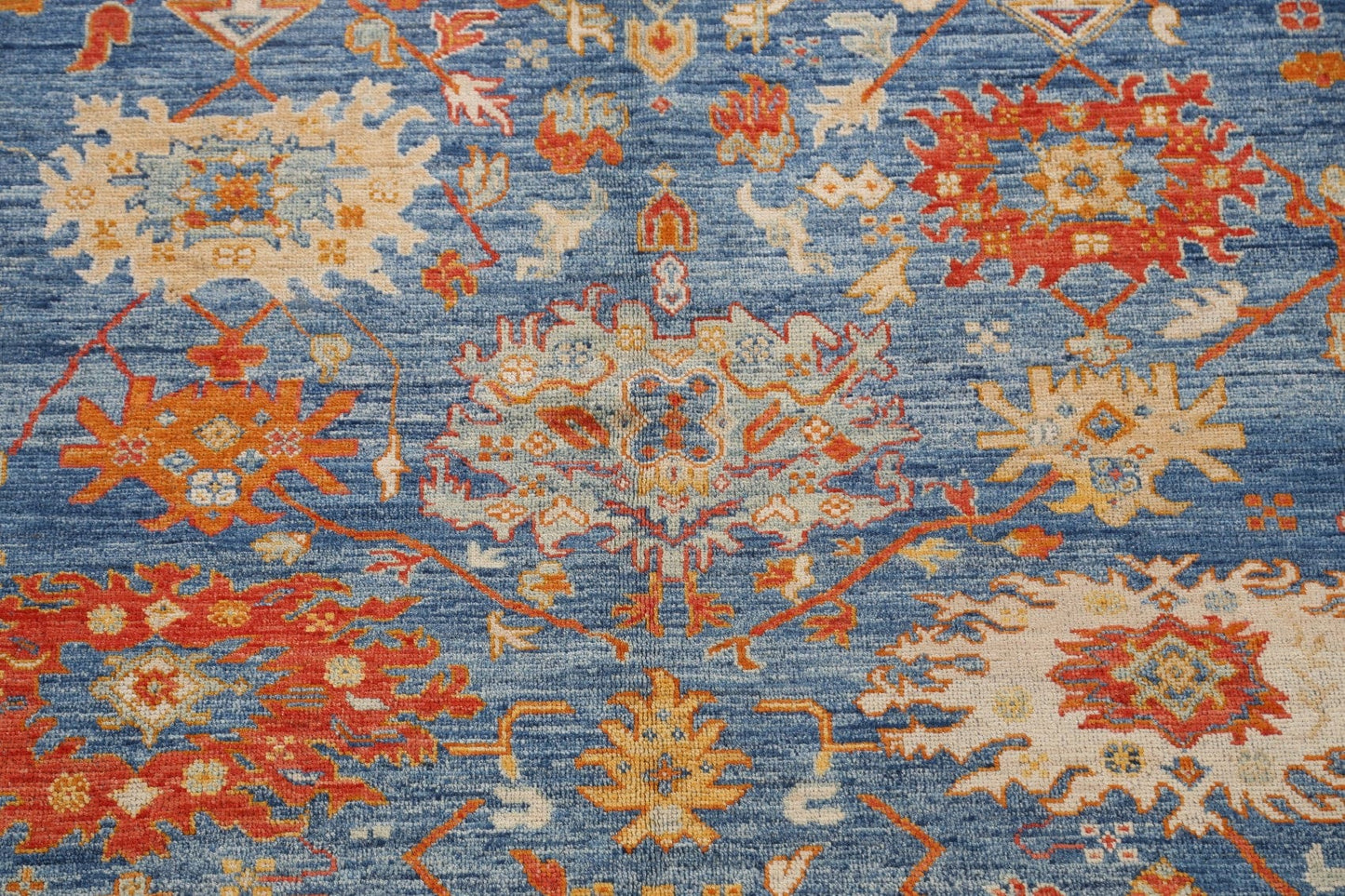 100% Vegetable Dye Khotan Oriental Area Rug 9x12