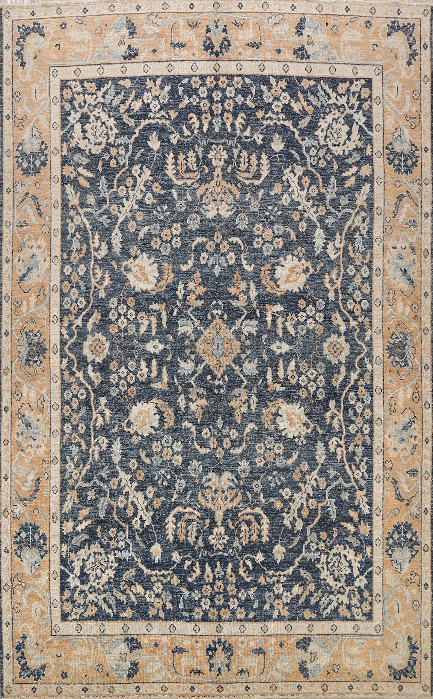 100% Vegetable Dye Khotan Oriental Area Rug 8x10