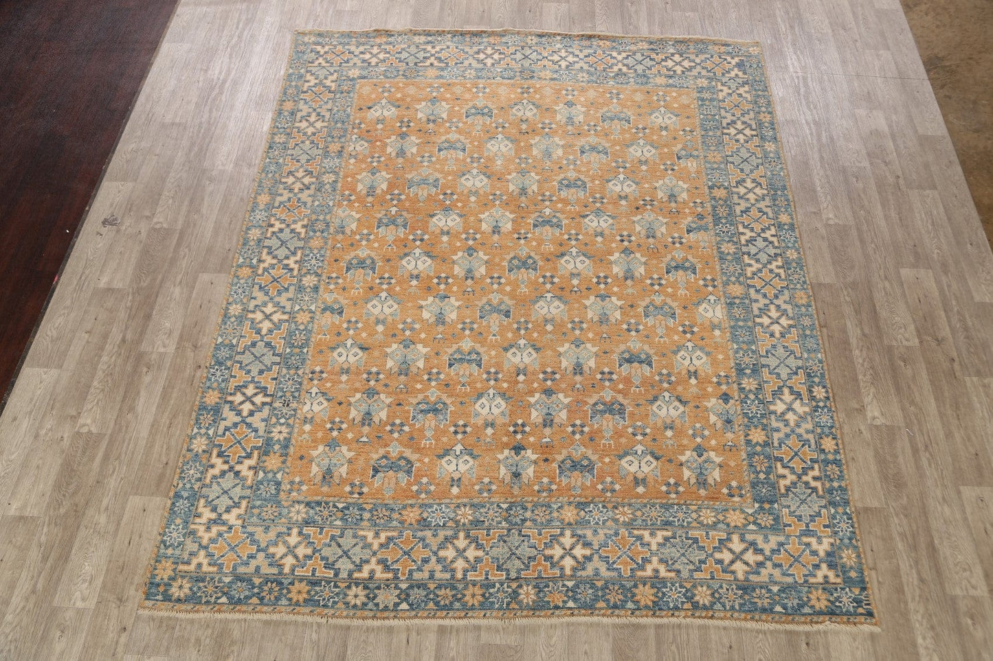 100% Vegetable Dye Khotan Oriental Area Rug 8x10